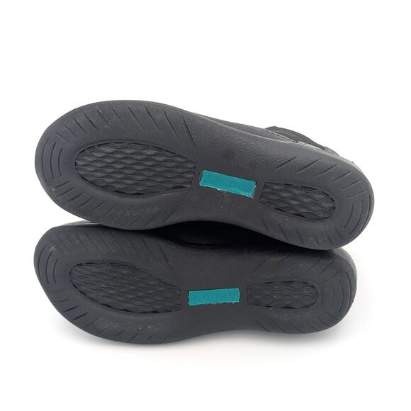 David Tate Space Leather Ankle Chelsea Boots Women's Black Size US6.5W EU37 - Picture 6 of 12